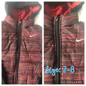 Boz’s Nike Jacket with Hoodie.